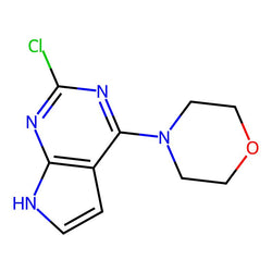2-Chloro-4-morpholin-4-yl-7H-pyrrolo[2,3-d]pyrimidine , 95%|07-0181|1202885-72-0
