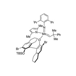 [2,6-Bis(1-methylethyl)benzenaminato(2-)][(1R)-3,3'-dibromo-2'-[[(1,1-dimethylethyl)dimethylsilyl]oxy]-5,5',6,6',7,7',8,8'-octahydro[1,1'-binaphthalen]-2-olato-kO](2,5-dimethyl-1H-pyrrol-1-yl)(2-methy|42-0535|1103220-99-0
