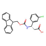 (S)-3-((((9H-Fluoren-9-yl)methoxy)carbonyl)amino)-3-(3-chlorophenyl)propanoic acid|CS-0149801|507472-16-4