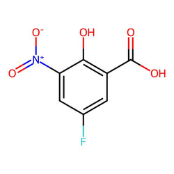 5-Fluoro-2-hydroxy-3-nitrobenzoic acid|CS-0106186|130046-91-2
