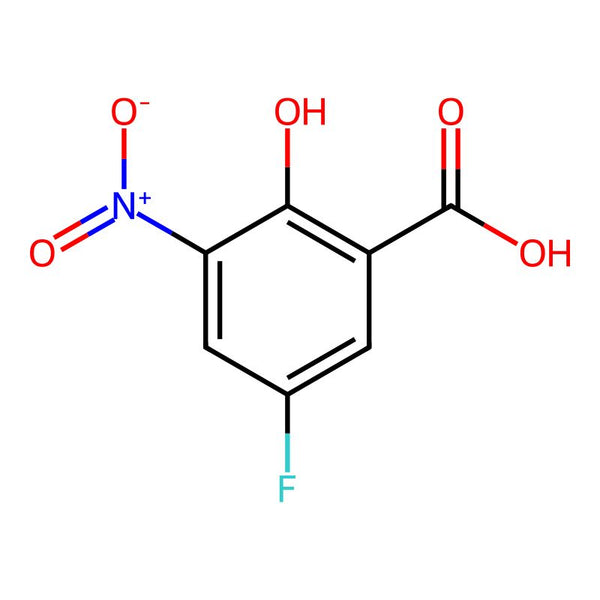 5-Fluoro-2-hydroxy-3-nitrobenzoic acid|CS-0106186|130046-91-2