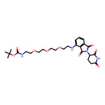 Thalidomide-NH-PEG3-NH-Boc|CS-0102049|2204246-03-5