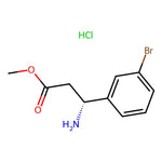 (R)-Methyl 3-amino-3-(3-bromophenyl)propanoate hydrochloride|CS-0162172|845909-00-4