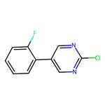 2-Chloro-5-(2-fluorophenyl)pyrimidine, 95%|09-0088|1048338-45-9