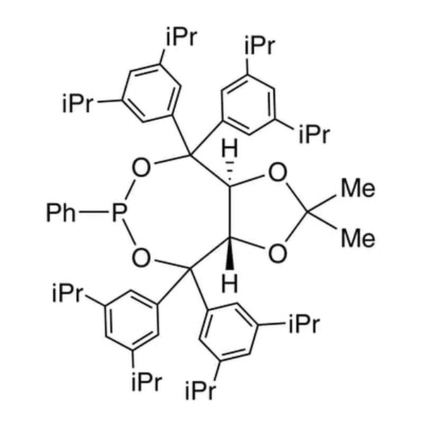 (3aS,8aS)-(+)-4,4,8,8-Tetrakis(3,5-di-i-propylphenyl)tetrahydro-2,2-dimethyl-6-phenyl-1,3-dioxolo[4,5-e]dioxaphosphepin|15-1514|1422371-27-4