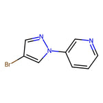3-(4-Bromo-1h-pyrazol-1-yl)pyridine|CS-0208670|77556-44-6