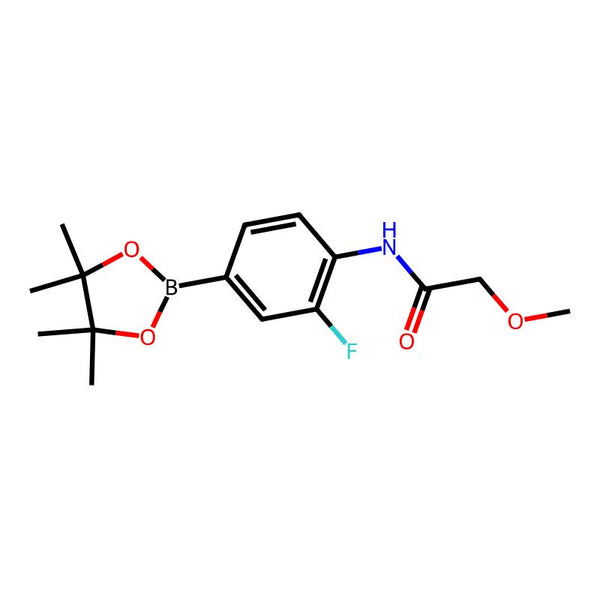 N-(2-fluoro-4-(4,4,5,5-tetramethyl-1,3,2-dioxaborolan-2-yl)phenyl)-2-methoxyacetamide|CS-0518225|2246668-24-4