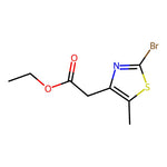 Ethyl 2-(2-bromo-5-methylthiazol-4-yl)acetate|CS-0693967|1955524-08-9