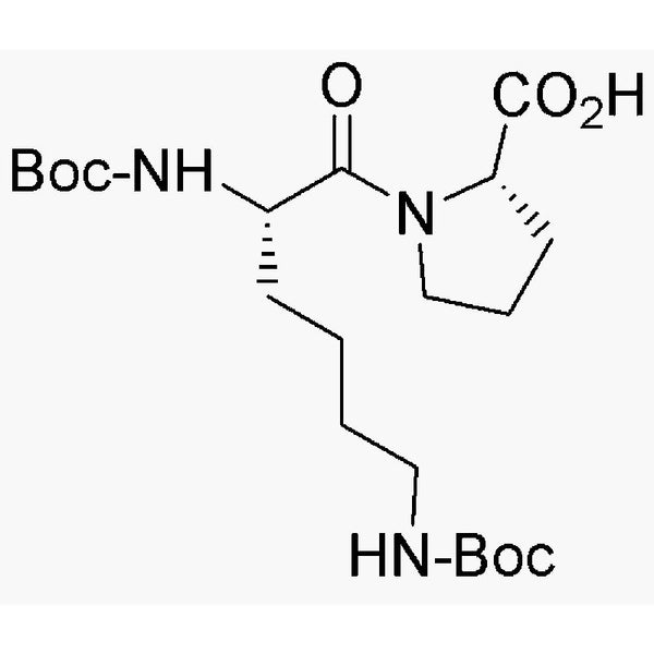 Boc-Lys(Boc)-Pro-OH|05201|198475-99-9