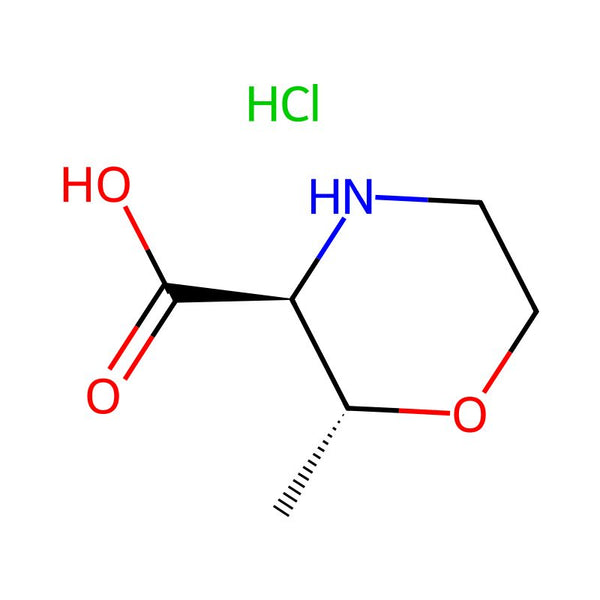 trans-2-Methylmorpholine-3-carboxylic acid hydrochloride|CS-W007307|1807882-36-5
