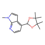 1-Methyl-4-(tetramethyl-1,3,2-dioxaborolan-2-yl)-1H-pyrrolo[2,3-b]pyridine|CS-0052443|1644629-23-1