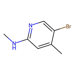 5-Bromo-2-methylamino-4-picoline|C1340209|155789-99-4