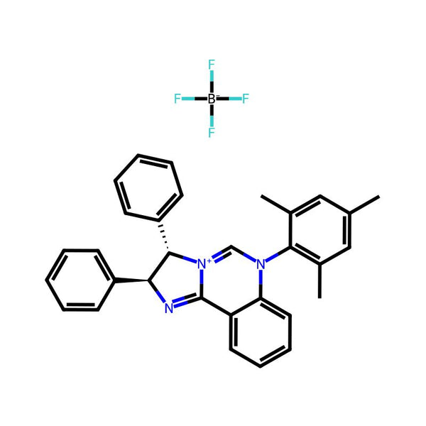 (2S,3S)-6-Mesityl-2,3-diphenyl-2,3-dihydroimidazo[1,2-c]quinazolin-6-ium tetrafluoroborate|CS-0167934|2254325-49-8