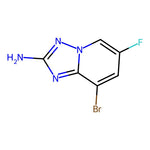 8-Bromo-6-fluoro-[1,2,4]triazolo[1,5-a]pyridin-2-amine|CS-0443817|1257705-51-3