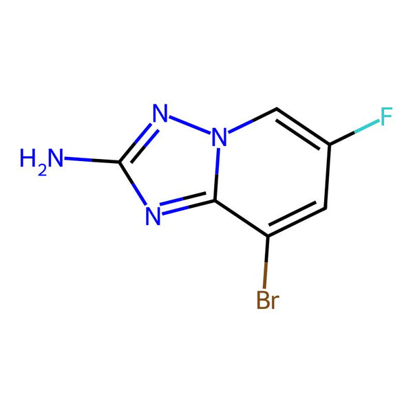 8-Bromo-6-fluoro-[1,2,4]triazolo[1,5-a]pyridin-2-amine|CS-0443817|1257705-51-3