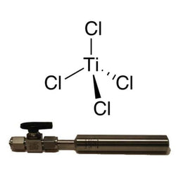 Titanium(IV) chloride, 99%, 22-1150, contained in 50 ml Swagelok?  cylinder (96-1070) for CVD/ALD|98-4033|7550-45-0