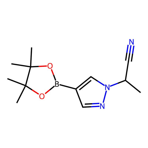 2-(4-(4,4,5,5-Tetramethyl-1,3,2-dioxaborolan-2-yl)-1H-pyrazol-1-yl)propanenitrile|CS-0085566|1612174-34-1