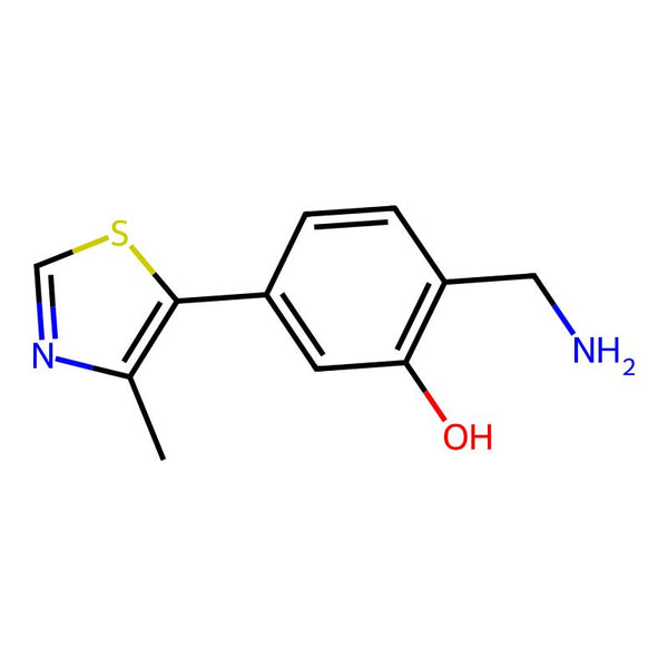 2-(Aminomethyl)-5-(4-methylthiazol-5-yl)phenol|CS-0120799|1448190-11-1