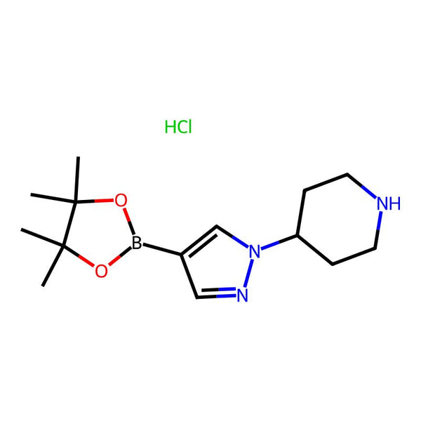 4-(4-(4,4,5,5-Tetramethyl-1,3,2-dioxaborolan-2-yl)-1H-pyrazol-1-yl)piperidine hydrochloride|CS-0179025|1175273-62-7