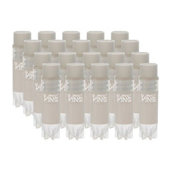 cryoking 2.0ml clear polypropylene sterile cryovials with internal thread and white caps assembled.  cryovials have writing patch and marked graduations.  25 cryovials/bag, 20 bags/pack, 2 packs/case|88-3210