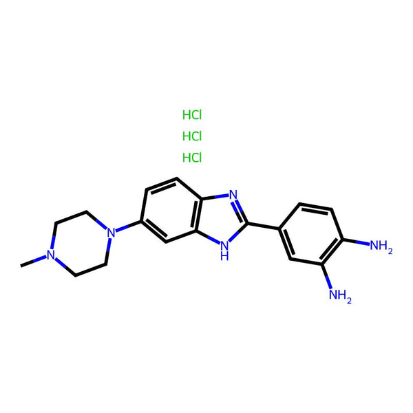 4-(6-(4-Methylpiperazin-1-yl)-1H-benzo[d]imidazol-2-yl)benzene-1,2-diamine trihydrochloride|CS-B0679|1431697-77-6