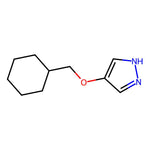 4-Cyclohexylmethoxy-1H-pyrazole, 95%|07-0157|1933594-69-4