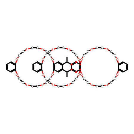 Triptycene-derived tri(crown ether)s, 95%|1914895|865539-67-9