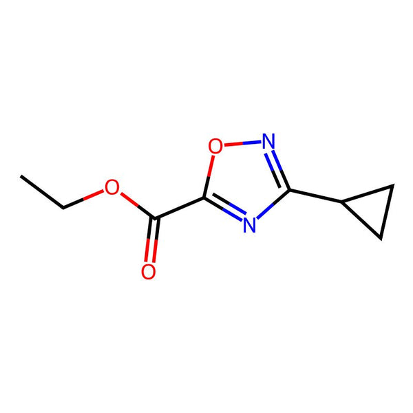 Ethyl 3-cyclopropyl-1,2,4-oxadiazole-5-carboxylate|CS-0215281|1018125-29-5