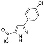 3-(4-Chlorophenyl)-1H-pyrazole-5-carboxylic acid|25091|54006-63-2