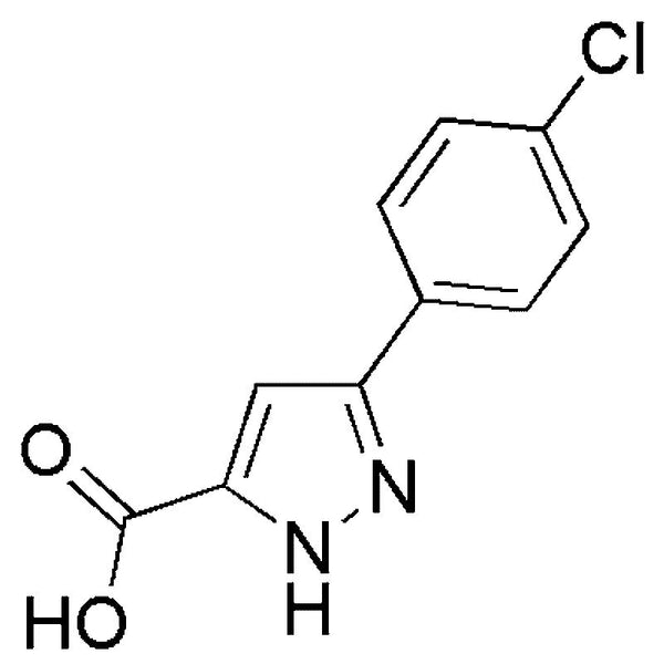 3-(4-Chlorophenyl)-1H-pyrazole-5-carboxylic acid|25091|54006-63-2