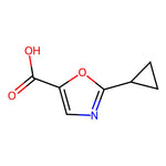 2-Cyclopropyloxazole-5-carboxylic acid|CS-0060775|1263378-39-7