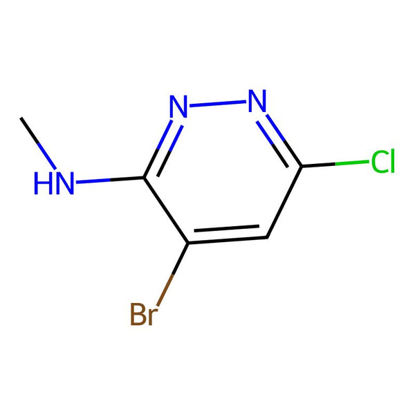 4-Bromo-6-chloro-N-methylpyridazin-3-amine|CS-0572609|1396762-26-7