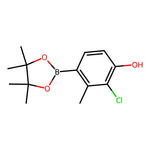 2-Chloro-3-methyl-4-(4,4,5,5-tetramethyl-1,3,2-dioxaborolan-2-yl)phenol|CS-0030814|1799612-10-4