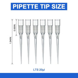 20μl  lts tip, rack, sterile, with filter, low retention.  96 pieces/rack, 10 racks/pack, 5 packs/case|R23-0021