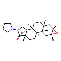 (2α,3α,5α,16β)-2,3-Epoxy-16-(1-pyrrolidinyl)androstan-17-one|C4X-124244|159325-45-8
