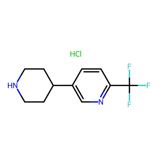 5-(Piperidin-4-yl)-2-(trifluoromethyl)pyridine hydrochloride|CS-0434066|2748377-52-6