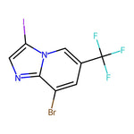 8-Bromo-3-iodo-6-(trifluoromethyl)imidazo[1,2-a]pyridine|CS-0163160|2384795-34-8