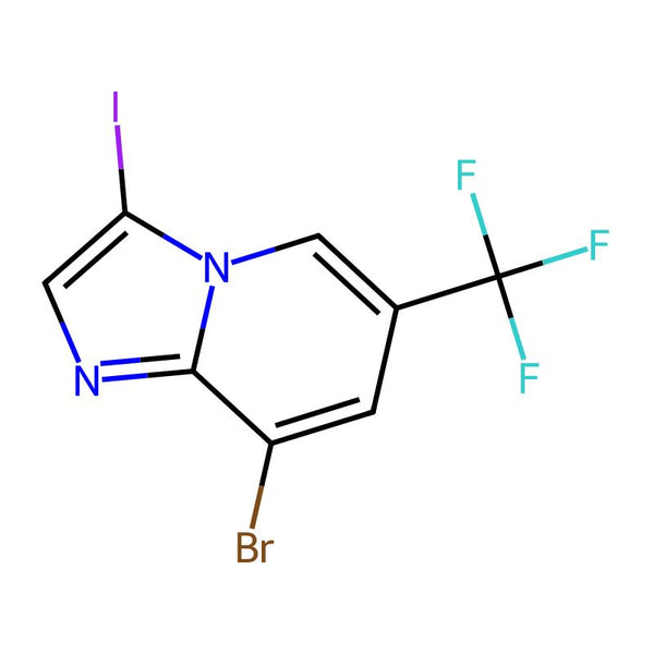 8-Bromo-3-iodo-6-(trifluoromethyl)imidazo[1,2-a]pyridine|CS-0163160|2384795-34-8