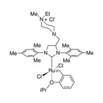 [1,3-Bis(2,4,6-trimethylphenyl)-4-[(4-ethyl-4-methylpiperazin-1-ium-1-yl)methyl]imidazolidin-2-ylidene]-(2-i-propoxybenzylidene)dichlororuthenium(II) chloride AquaMet|44-0768|1414707-08-6