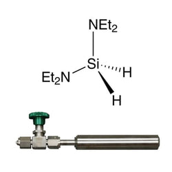 Bis(diethylamino)silane, 99% (99.999%-Si) BDEAS PURATREM, 98-8810, contained in high-temp 50 ml Swagelok? cylinder (96-1071) for CVD/ALD|98-4077|27804-64-4