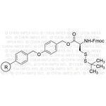 Fmoc-S-tert-butylthio-L-cysteine 4-alkoxybenzyl alcohol resin|04181
