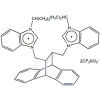 11,12-Bis[N-(i-propyl)-1H-benzimidazolium-3-methylene]-9,10-dihydro-9,10-ethanoanthracene bis(trifluoromethanesulfonate)|07-0084|958004-12-1