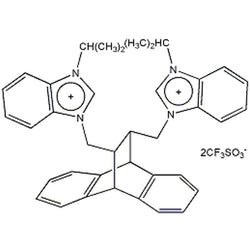 11,12-Bis[N-(i-propyl)-1H-benzimidazolium-3-methylene]-9,10-dihydro-9,10-ethanoanthracene bis(trifluoromethanesulfonate)|07-0084|958004-12-1