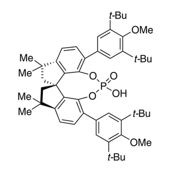(11aS)-3,7-Bis[3,5-bis(tert-butyl)-4-methoxyphenyl]-10,11,12,13-tetrahydro-10,10,13,13-tetramethyl-5-hydroxy-5-oxide-diindeno[7,1-de:1',7'-fg][1,3,2]dioxaphosphocin, 98%, (99% ee)|15-8589