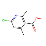 Methyl 6-chloro-2,4-dimethylnicotinate|CS-0160557|1256789-09-9