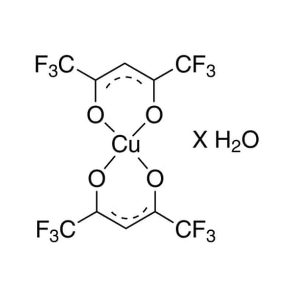 Copper(II) hexafluoroacetylacetonate hydrate, elec. gr. (99.99+%-Cu) PURATREM|29-2929|155640-85-0