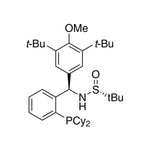 [S(R)]-N-[(R)-[3,5-Bis(1,1-dimethylethyl)-4-methoxyphenyl][2-(dicyclohexylphosphino)phenyl]methyl]-2-methyl-2-propanesulfinamide, 95%|15-8434