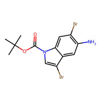 tert-Butyl 5-amino-3,6-dibromo-1H-indole-1-carboxylate|CS-0311516|1823786-39-5