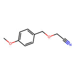 2-[(4-methoxyphenyl)methoxy]acetonitrile|CS-0252488|1020944-81-3