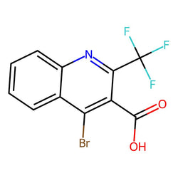 4-Bromo-2-(trifluoromethyl)quinoline-3-carboxylic acid|CS-0326920|587886-11-1